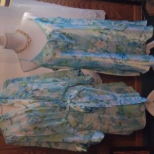 Sophia nitegown & robe set